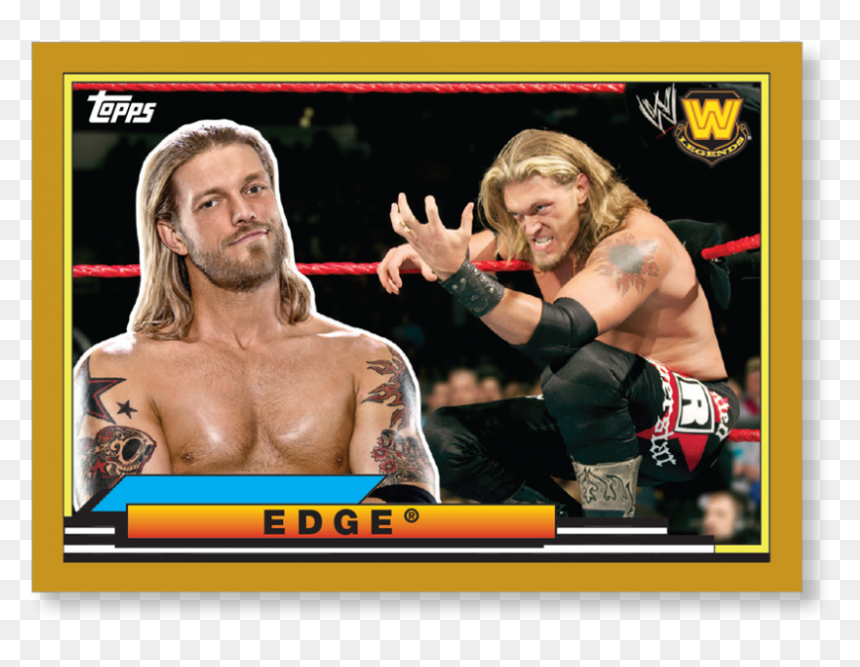 2018 Topps Wwe Heritage Edge - Wwe Edge, HD Png Download - edge png