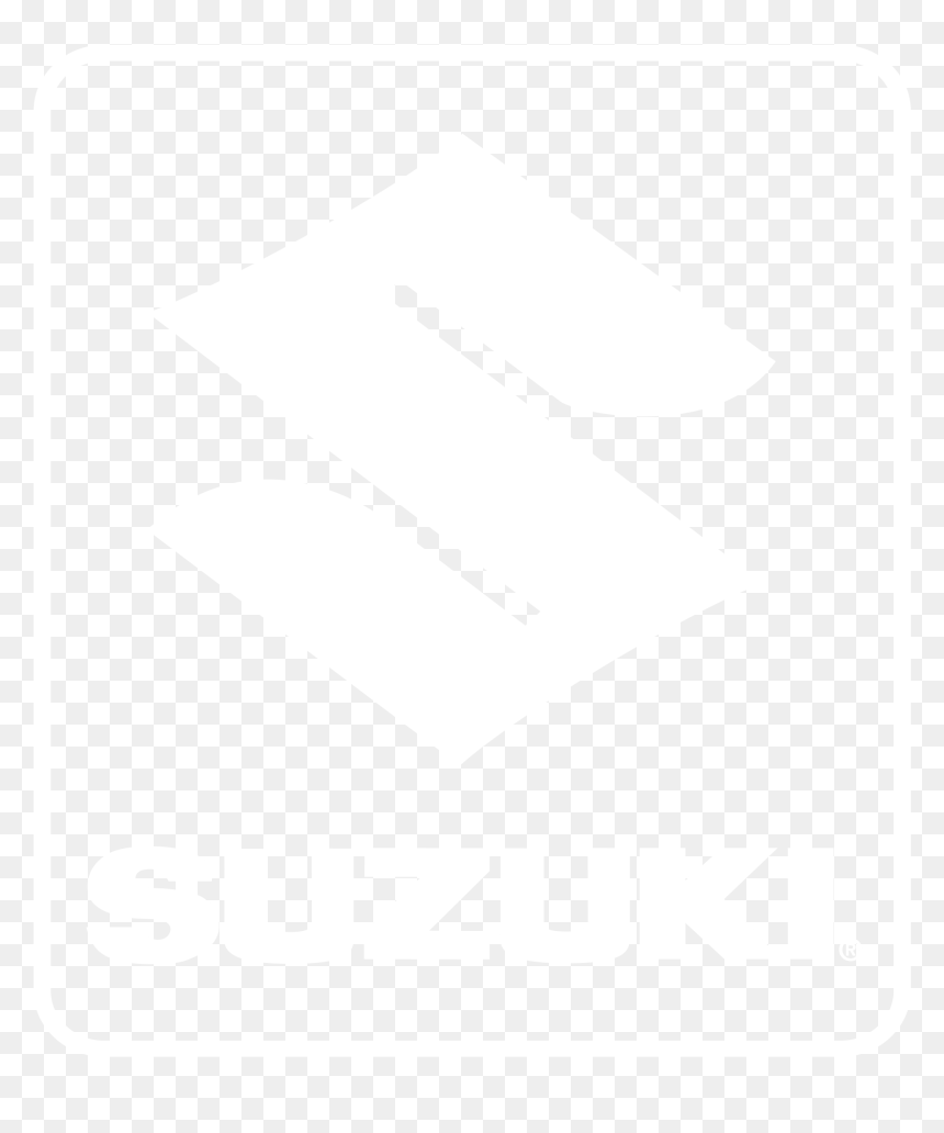 Suzuki Logo Black And White - White Suzuki Logo Png, Transparent Png - suzuki logo png