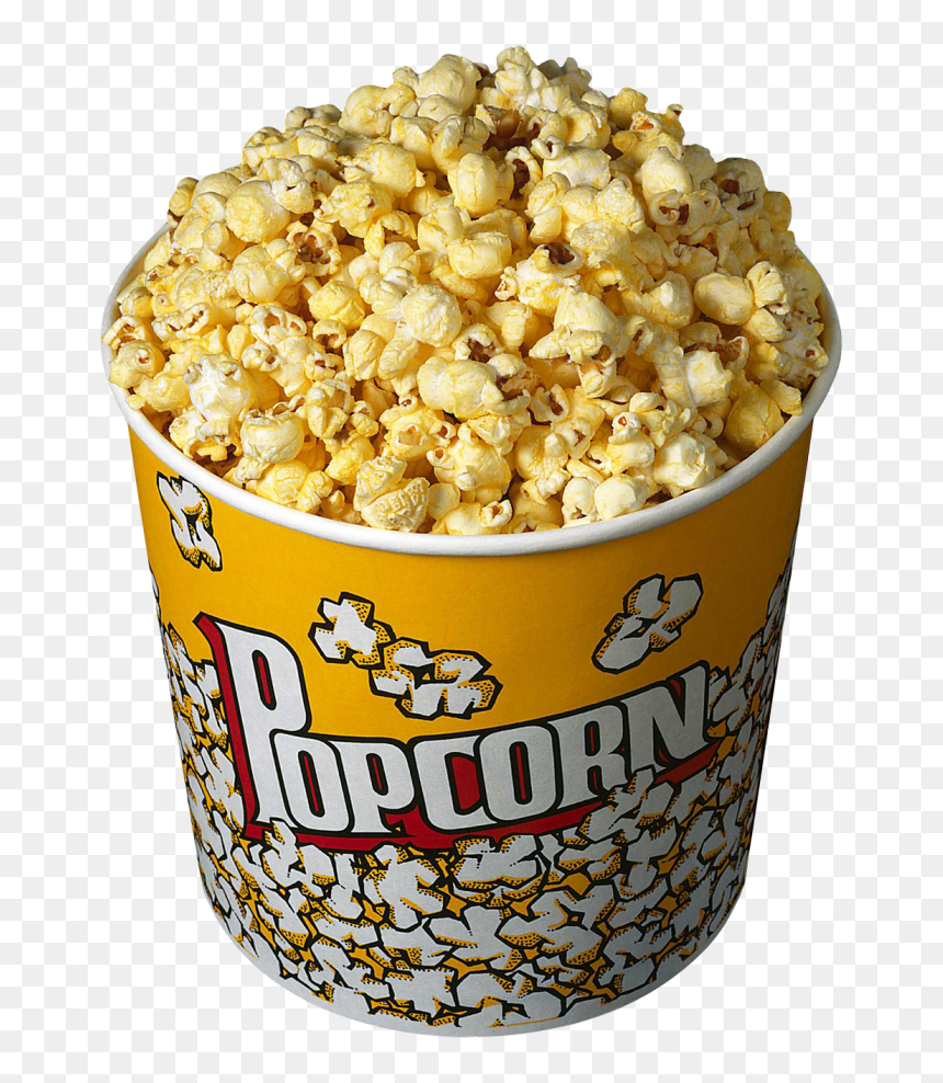 Movie Popcorn, HD Png Download - popcorn clipart png