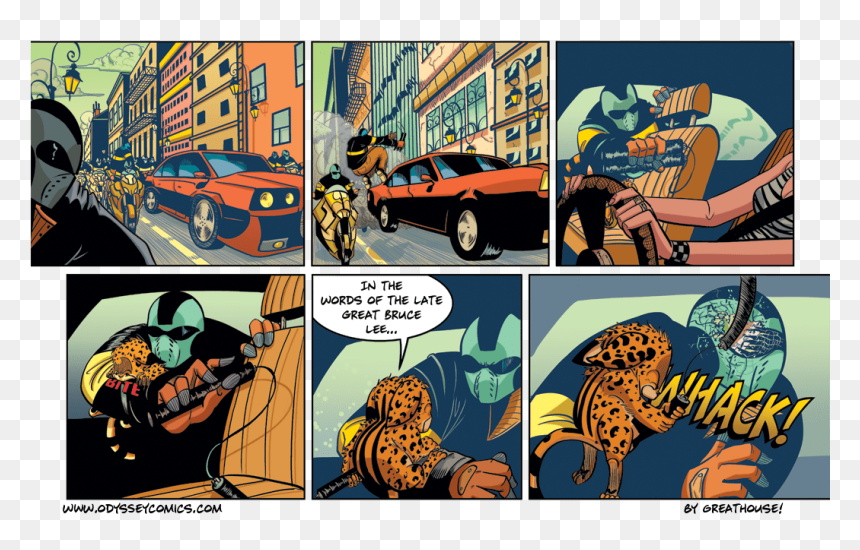 In The Late Words Of Bruce Lee - Comics, HD Png Download - comics png