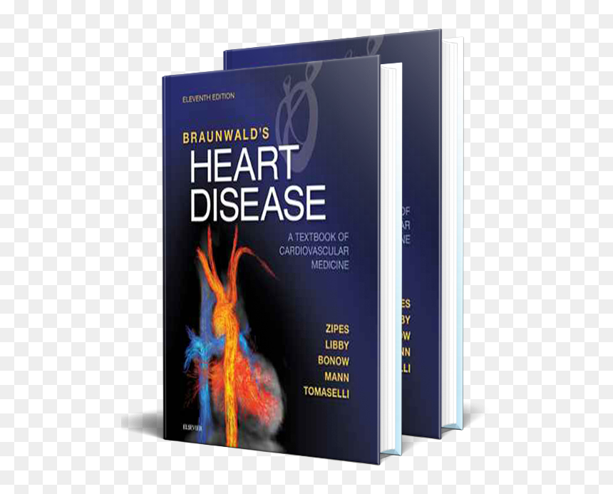 Braunwald - Braunwald's Heart Disease 11th Edition, HD Png Download - textbook png