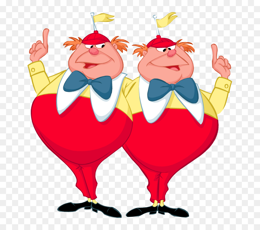 Alice Png Alicia Pinterest Pai And Alicepng - Tweedle Dee And Tweedle Dum Png, Transparent Png - alice png
