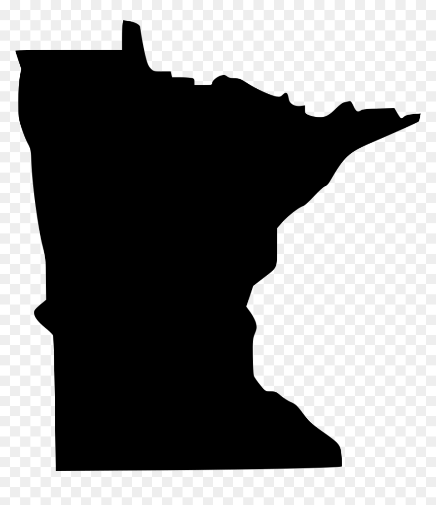 Png File Svg - State Clip Art, Transparent Png - minnesota outline png