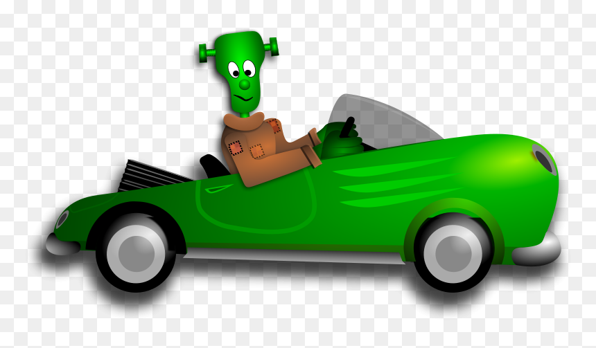 Transparent Car Clipart - Png Transparent Driving Car Cartoon Png, Png Download - racecar png
