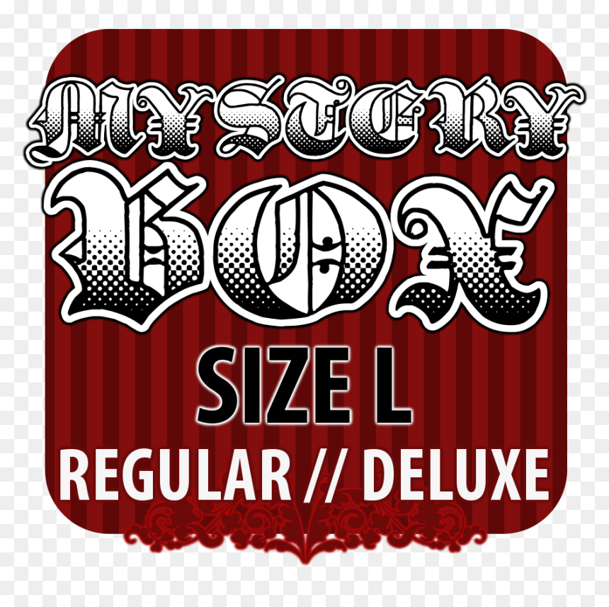 Size L Mystery Box - Illustration, HD Png Download - mystery box png