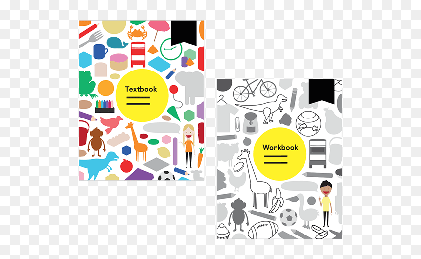 Mnp Textbook And Workbook Covers - Graphic Design, HD Png Download - textbook png