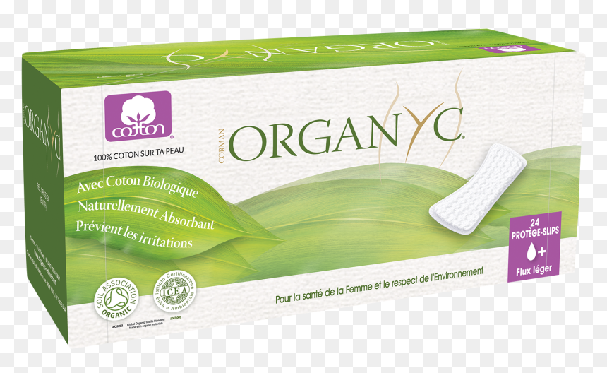 Organyc Cotton Panty Liners Flat - Organyc Pads, HD Png Download - trader joe's logo png
