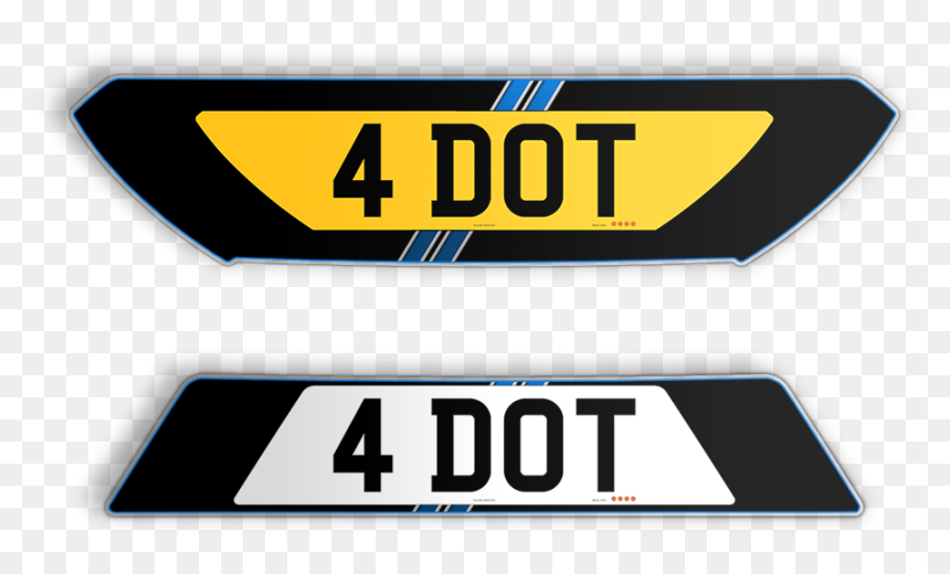 Ford Focus Rs Number Plates Set - Clipart For Number Plates, HD Png Download - focus png
