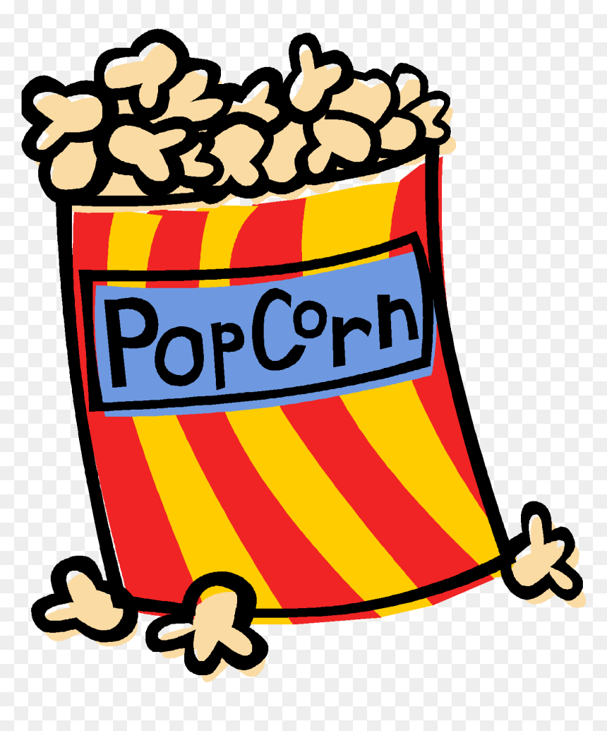 Thumb Image - Junk Foods Clipart, HD Png Download - popcorn clipart png