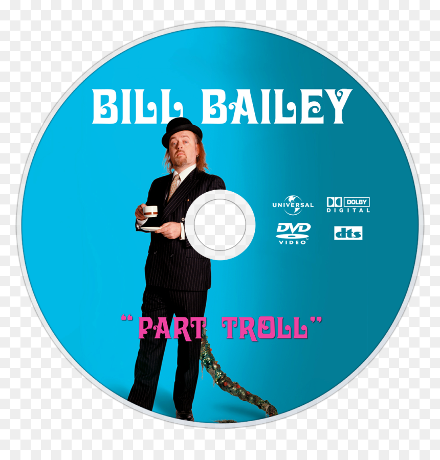 Bill Bailey Part Troll Movie Fanart Png Part Troll - Part Troll, Transparent Png - trolls movie png