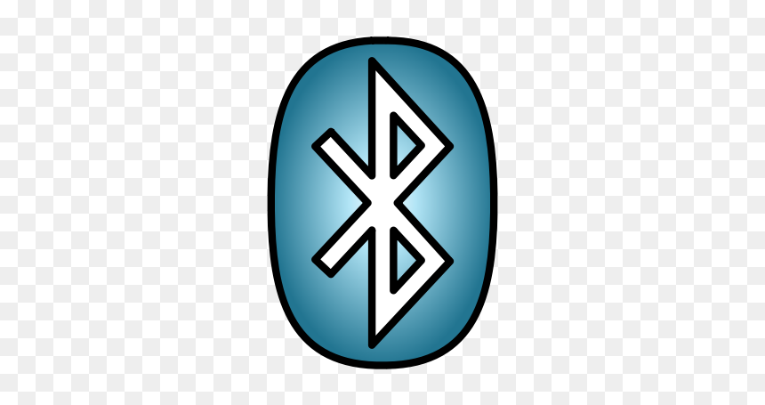 Bluetooth Icon Light Blue - Clip Art, HD Png Download - bluetooth icon png