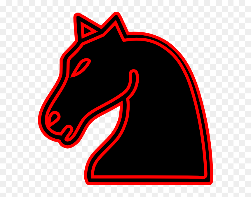 Chess Knight Cliparts - Icon Chess Knight, HD Png Download - black knight png
