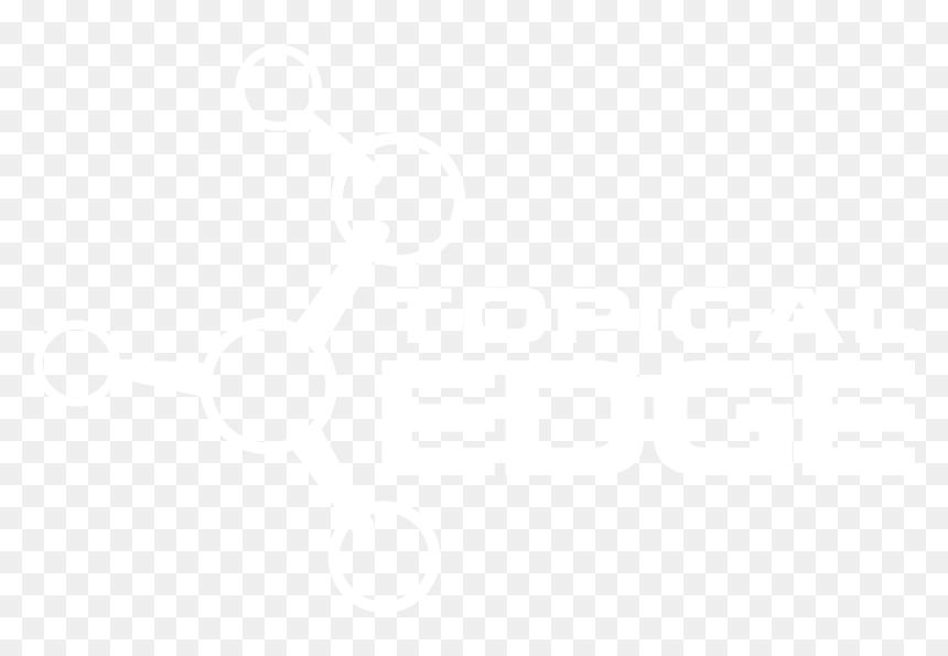 Topical Edge Logo One Color White - Graphic Design, HD Png Download - edge png