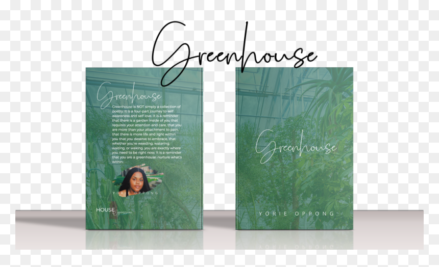 Book Cover Mockup Design - Flyer, HD Png Download - greenhouse png
