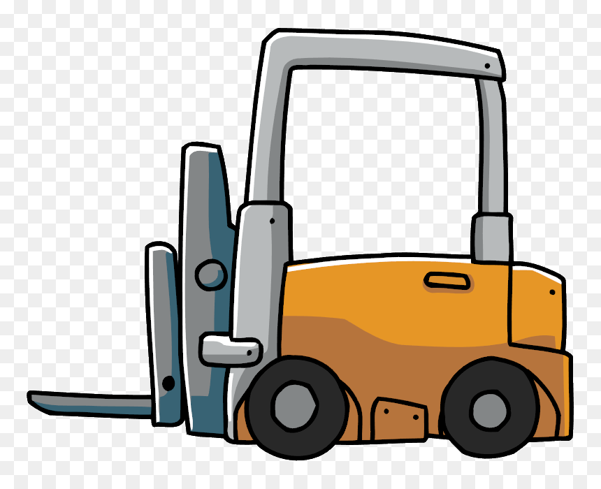 Thumb Image - Transparent Forklift Clipart Png, Png Download - forklift png
