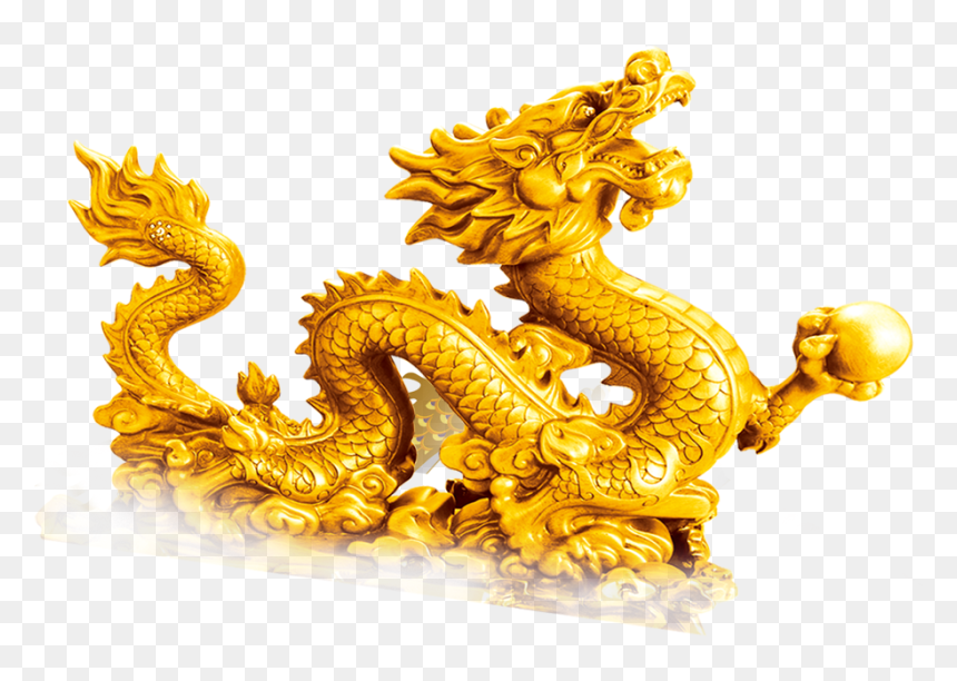 Chinese Dragon Icon - Chinese Dragon Statue Png, Transparent Png - dragon icon png