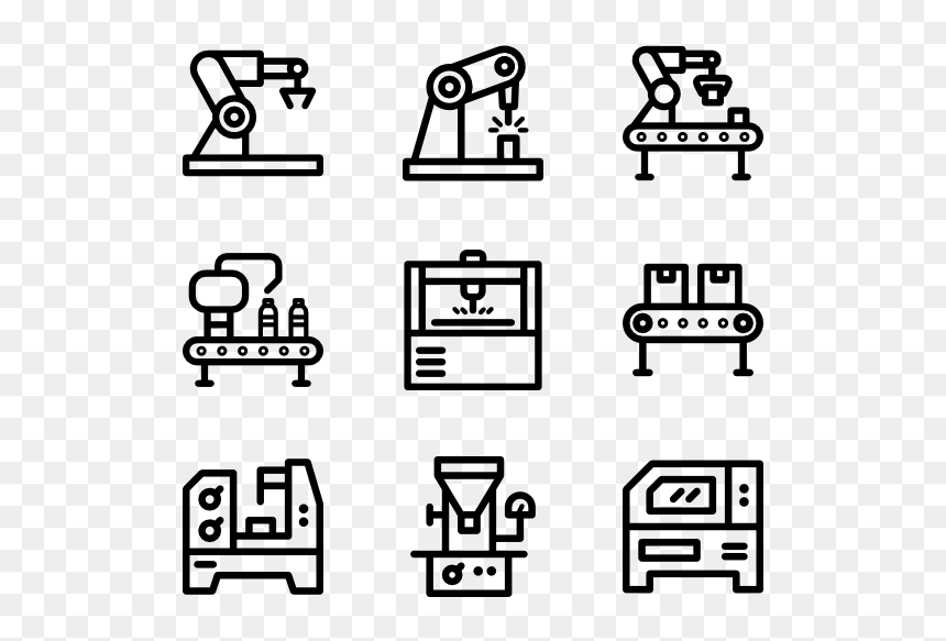 Iconos Legales, HD Png Download - factory icon png