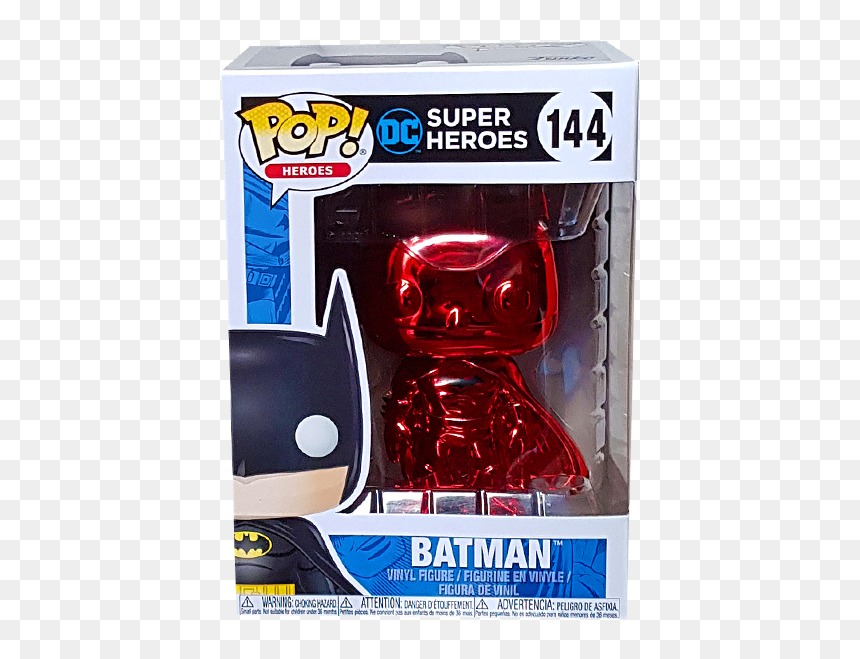 Funko Batman Red Chrome, HD Png Download - super heroes png