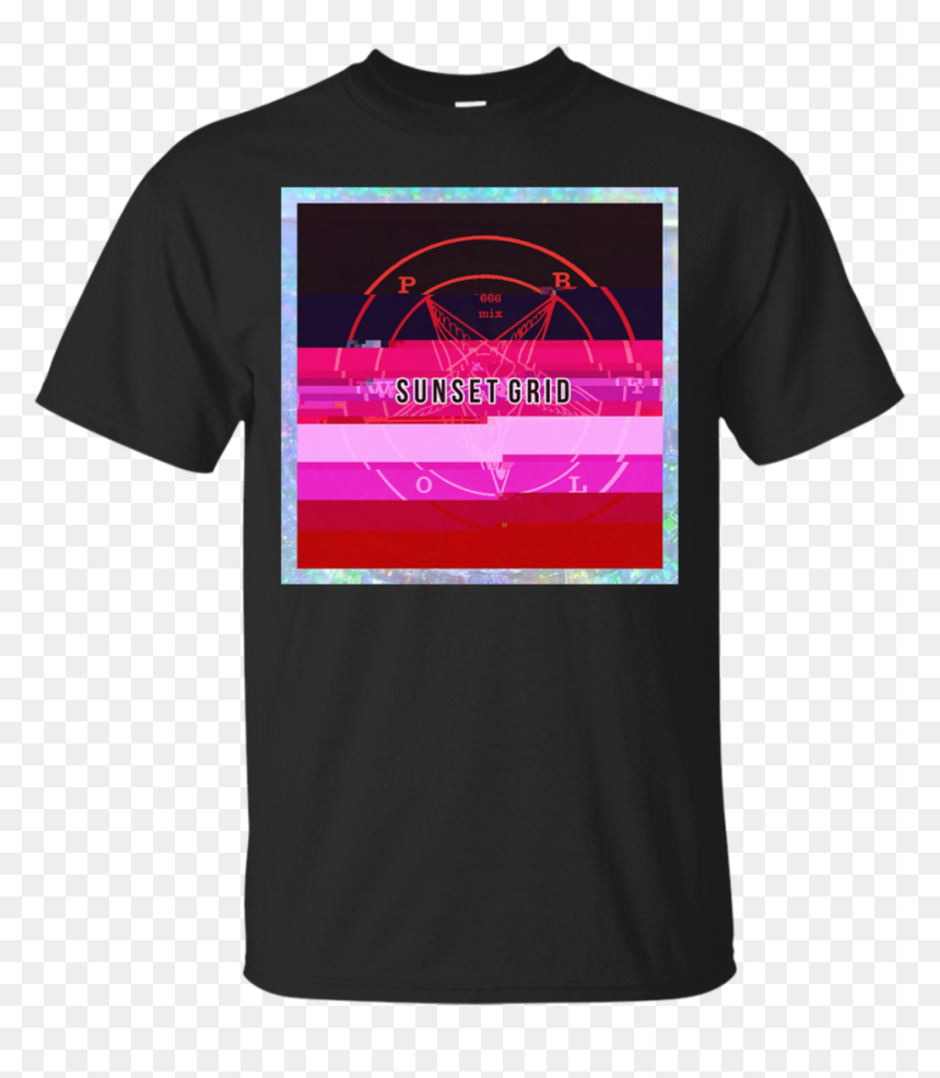T-shirt, HD Png Download - vaporwave grid png