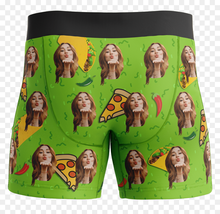 Put Your Face On Boxers - Board Short, HD Png Download - boxers png