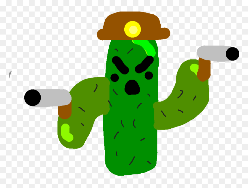 Transparent Cactus Drawing Png, Png Download - bandit png