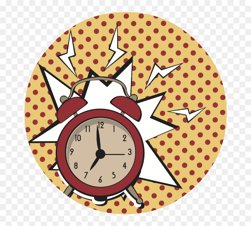 Circle Clock - 80's Party, HD Png Download - super heroes png