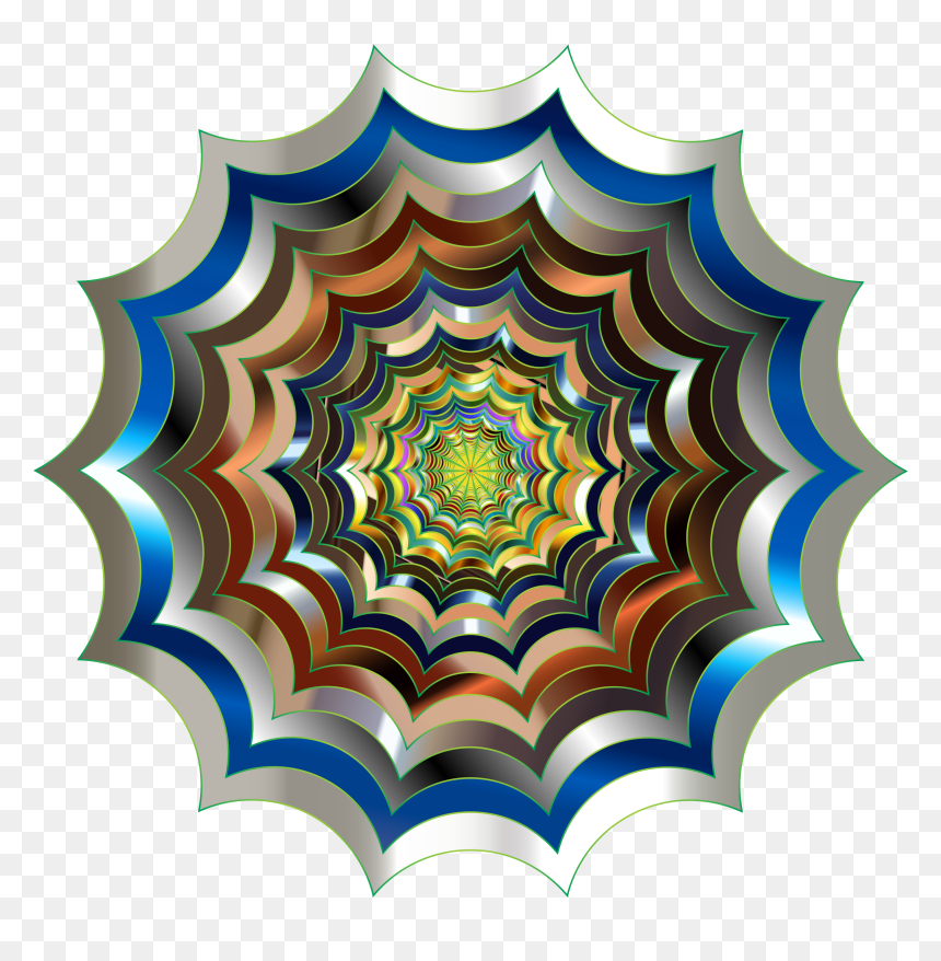 Spider Web Hypnotic Revitalized 3 Clip Arts - Spider Web, HD Png Download - spider web transparent png