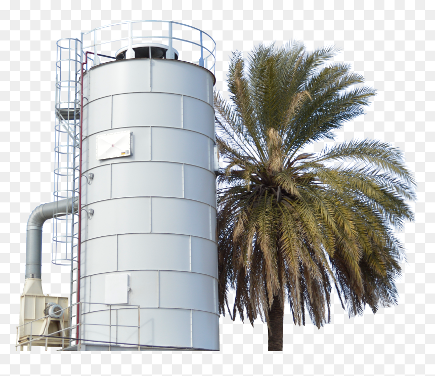 Atex Silo, HD Png Download - palmera png