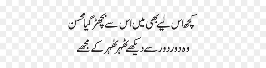 Ahmed Faraz Urdu Poetry, HD Png Download - poetry png