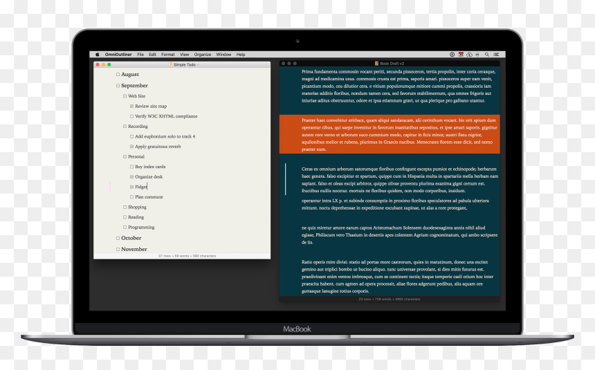 Omnioutliner Essentials, HD Png Download - iphone outline png