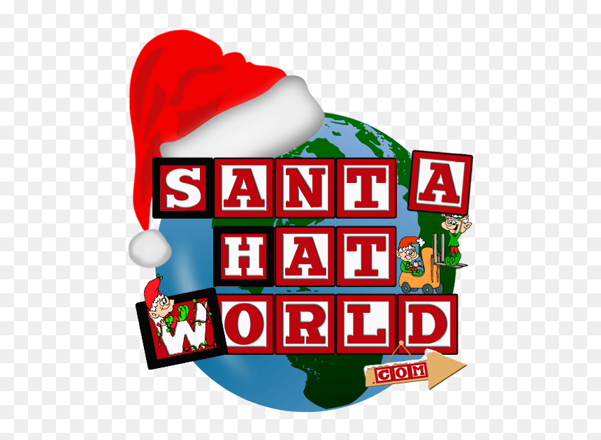 Santahatworld, HD Png Download - santa hats png
