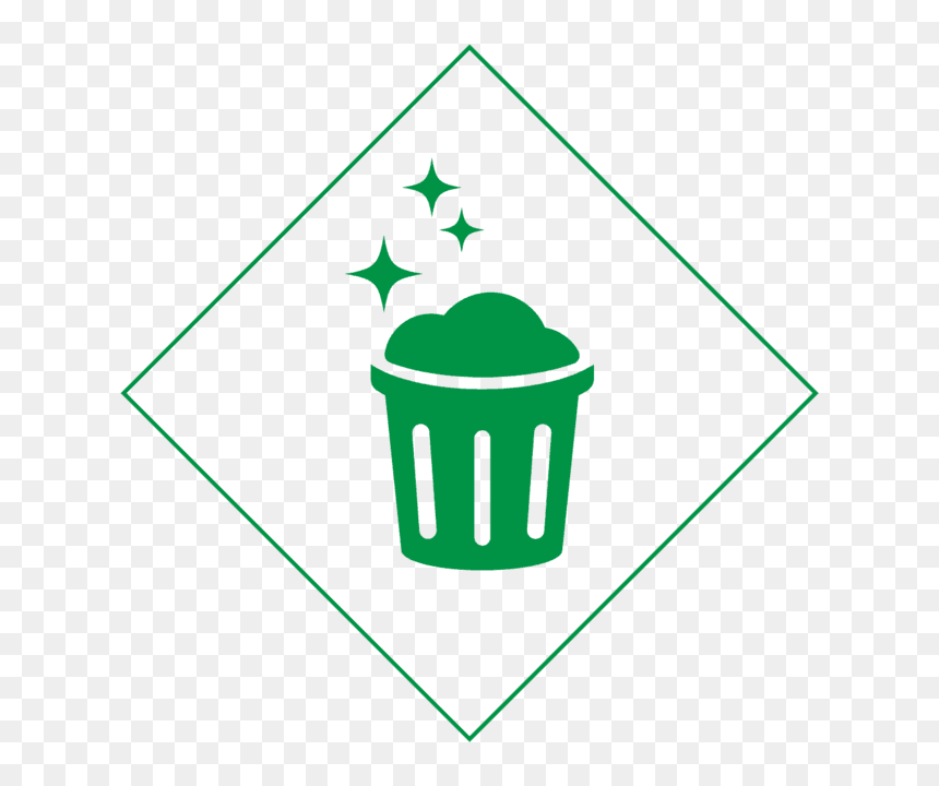Sparkling Bin Icon Clipart , Png Download, Transparent Png - trash can icon png