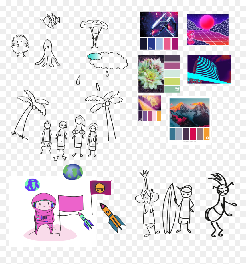 Progress-01, HD Png Download - vaporwave grid png