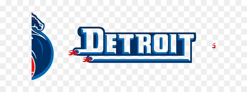 Graphic Design, HD Png Download - detroit pistons logo png