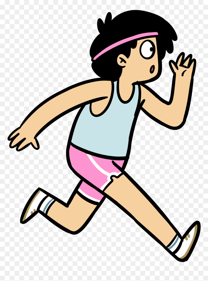 90s Running Sticker By Ryset Clipart , Png Download - Running Sticker Png, Transparent Png - kid running png