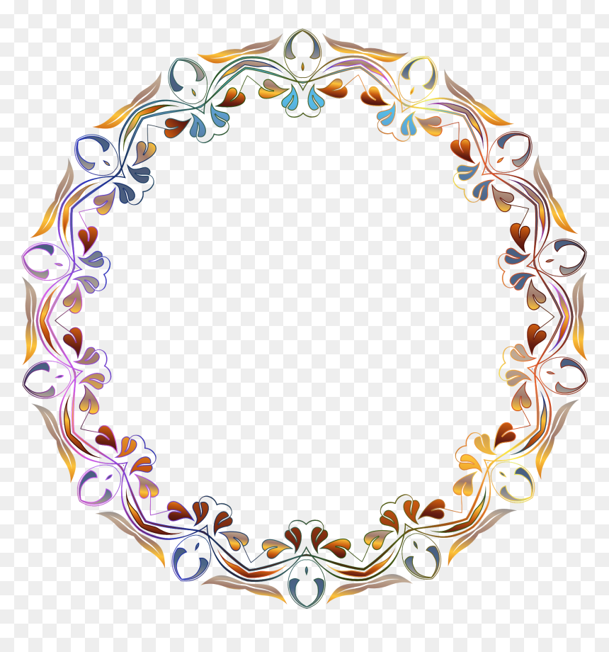 Flower Border And Frame Png, Transparent Png - frame .png