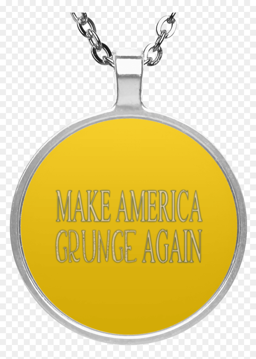 Make America Grunge Again Un4686 Circle Necklace - Chocolate Girl Logo, HD Png Download - grunge circle png