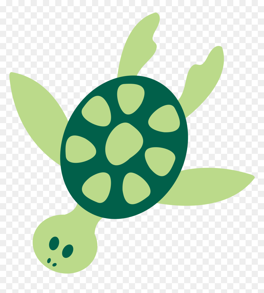 Cartoon Sea Turtle Clipart Free To Use Clip Art Resource - Sea Turtle Clipart Png, Transparent Png - turtle silhouette png