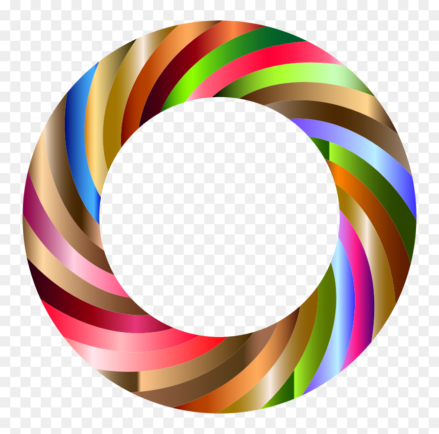 Swirly Torus - Portable Network Graphics, HD Png Download - swirly png