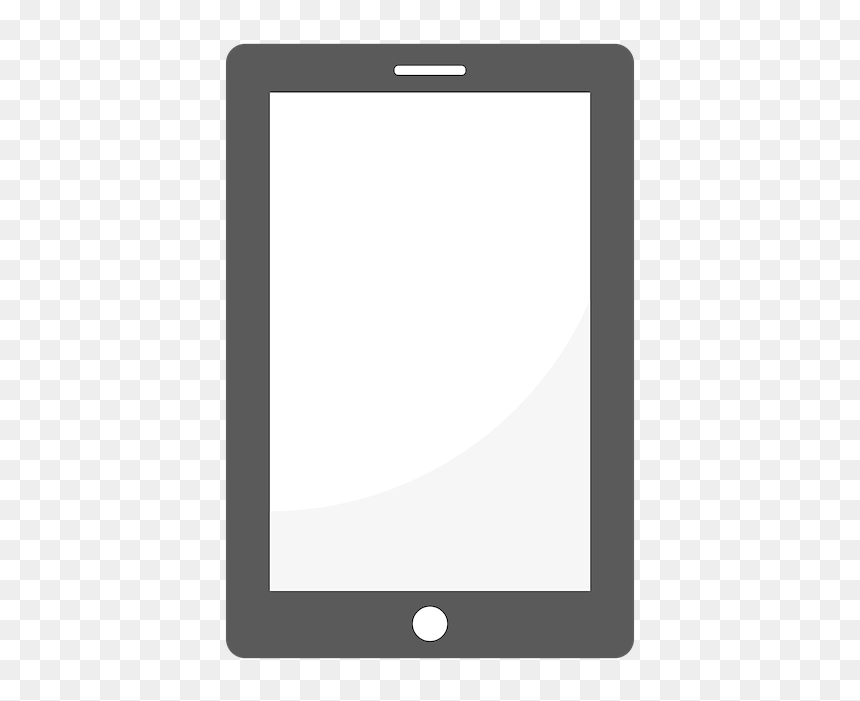 Telefon Png, Transparent Png - white ipad png