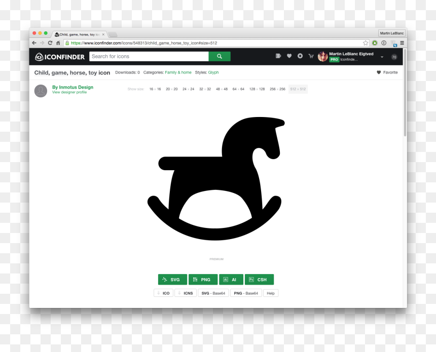 Image - Rocking Horse Silhouette, HD Png Download - word icon png