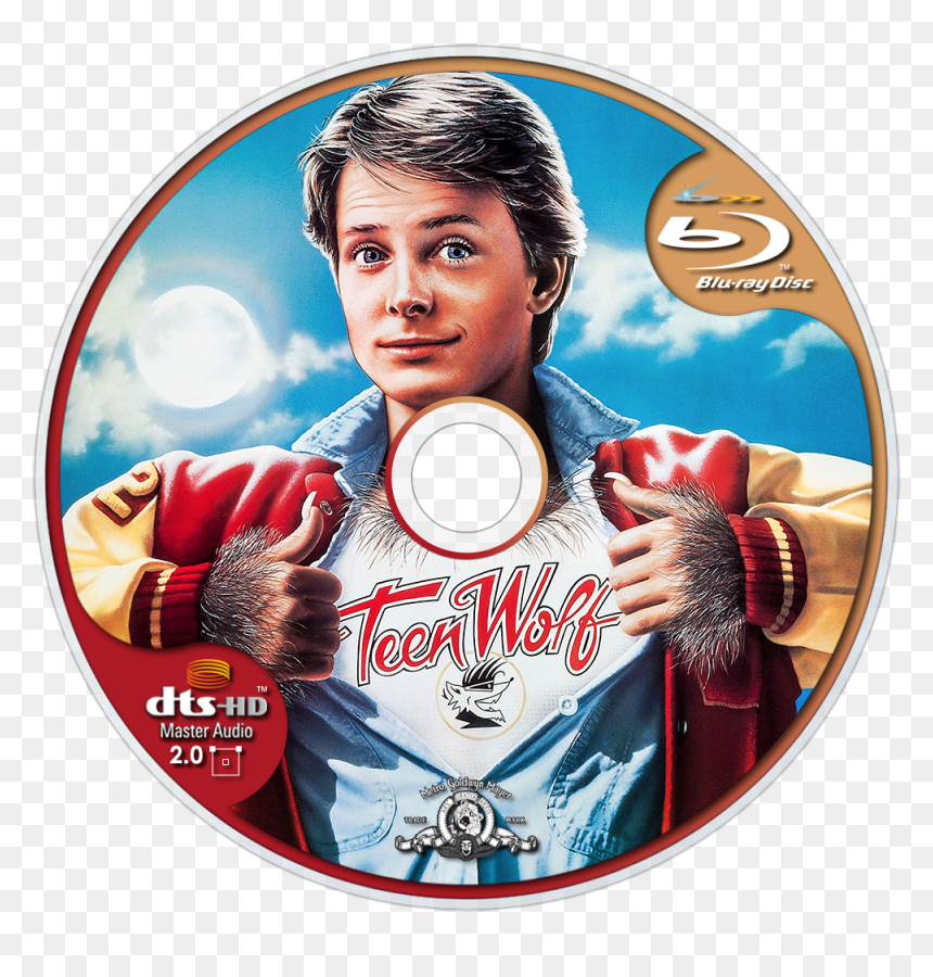 Teen Wolf Bluray Disc Image - Movie Posters Teen Wolf, HD Png Download - teen wolf png
