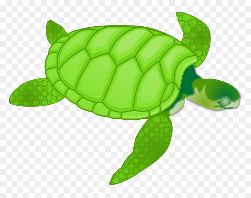Sea Turtle Clipart Png, Transparent Png - turtle silhouette png