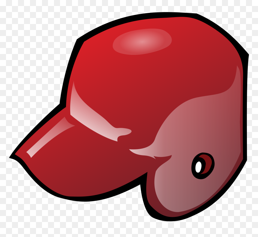 Baseball Helmet Clip Arts - Baseball Helmet Clip Art, HD Png Download - baseball icon png