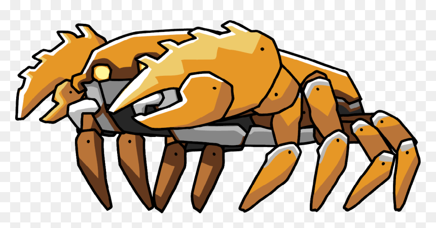 Scribblenauts Giant Enemy Crab Clip Arts - Giant Enemy Crab Png, Transparent Png - enemy png