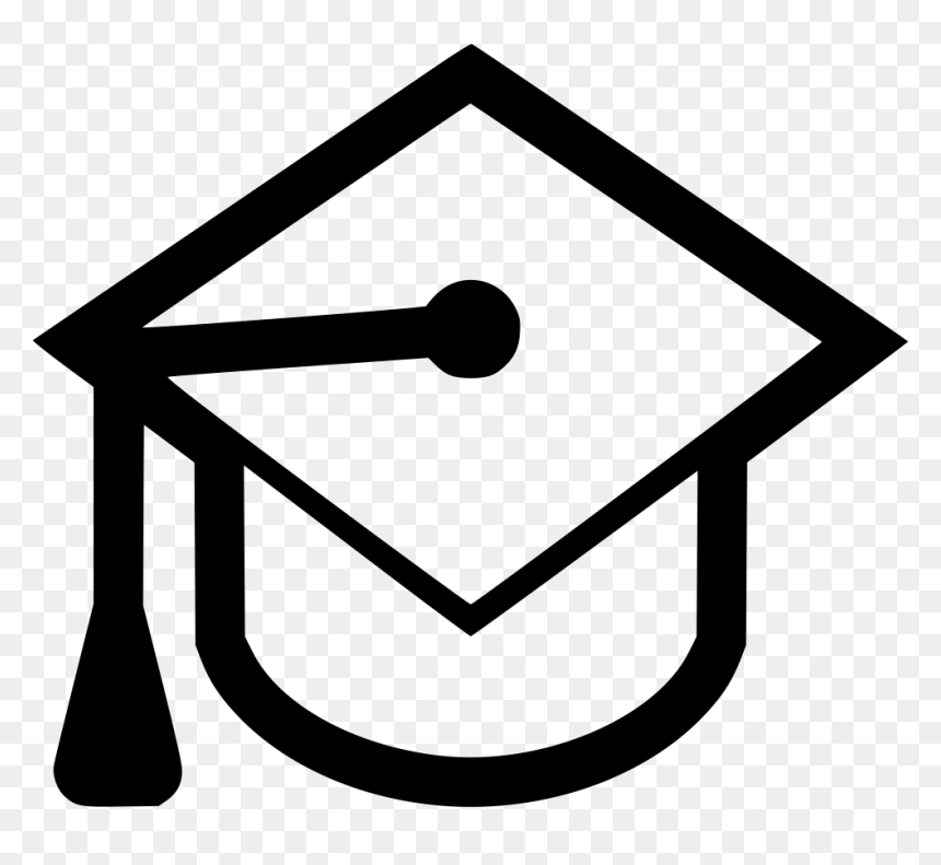 Graduation Cap - Icon School, HD Png Download - graduation cap icon png