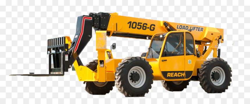 Rough Terrain Forklifts - Heavy Equipment Forklift, HD Png Download - forklift png