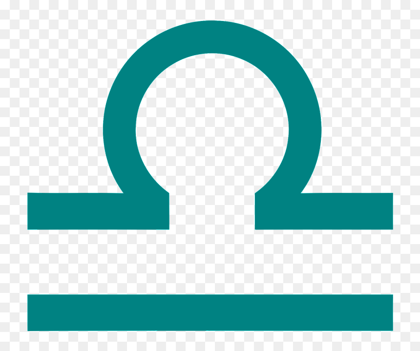 Libra Astrology Symbol Zodiac Horoscope - Simbolos Del Zodiaco Libra, HD Png Download - libra png