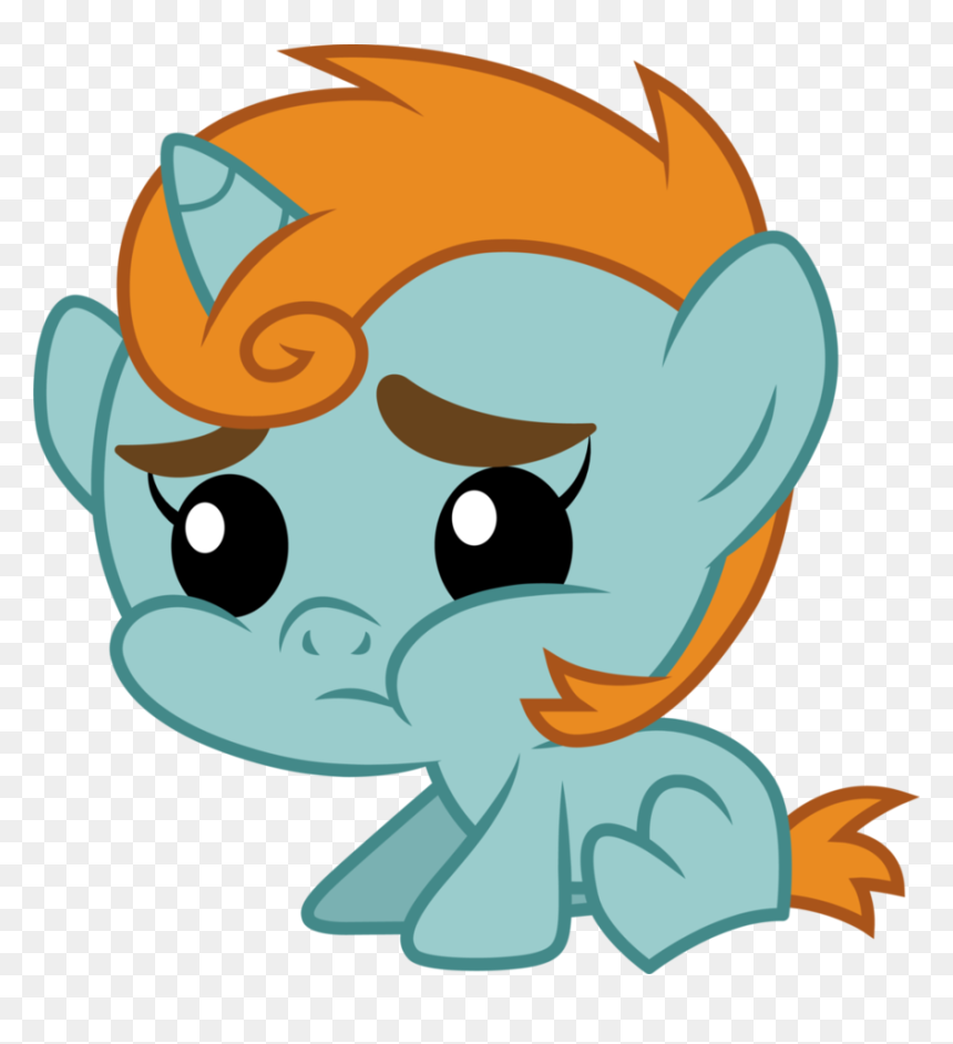 Sad Baby Png - Snip Snails Mlp Babies, Transparent Png - baby.png