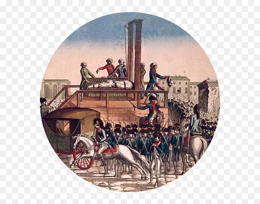 Execution De Louis Xvi, HD Png Download - guillotine png